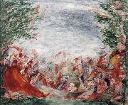 James Ensor The Tormens of St.Anthony painting